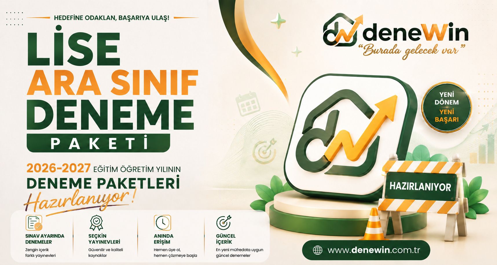 Lise Ara Sınıf Deneme Paketi